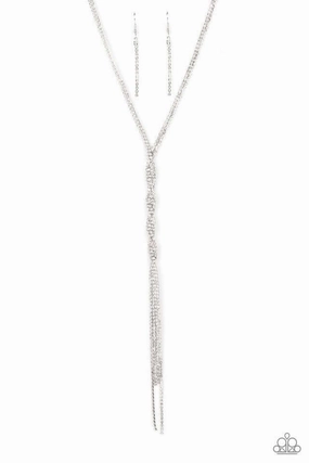 Engagement Accessory Paparazzi Accessories ?Impressively Icy - White Necklace? Flat Rate Ship $4.50?