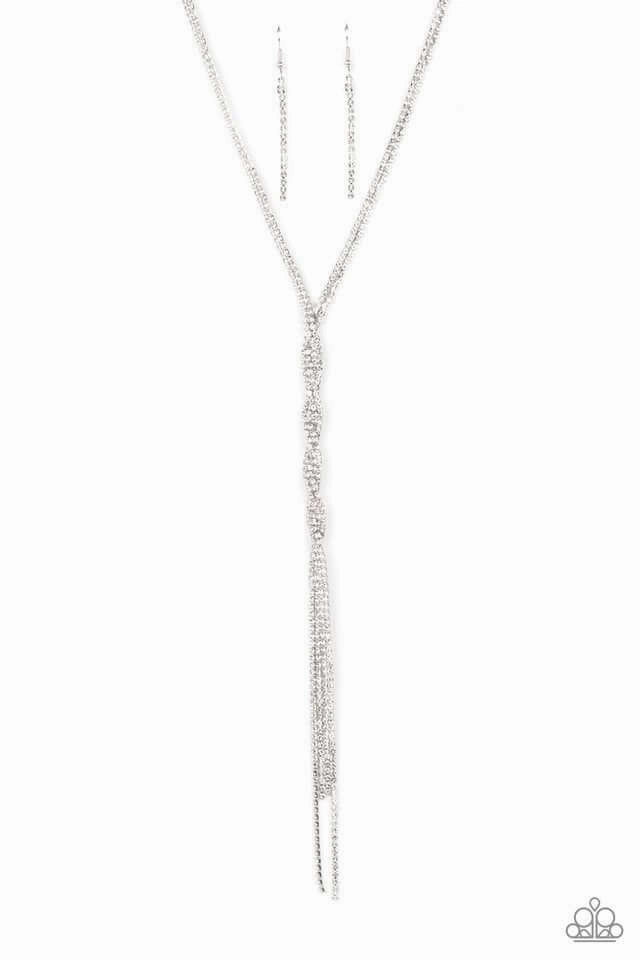 Engagement Accessory Paparazzi Accessories ?Impressively Icy - White Necklace? Flat Rate Ship $4.50?