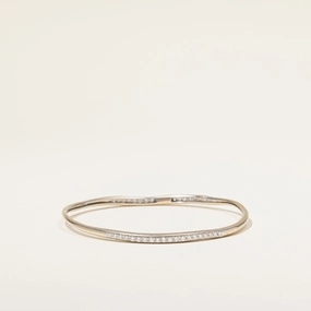 Freeform Diamond Bangle | 0.75ctw | 9" | Artistic Mood