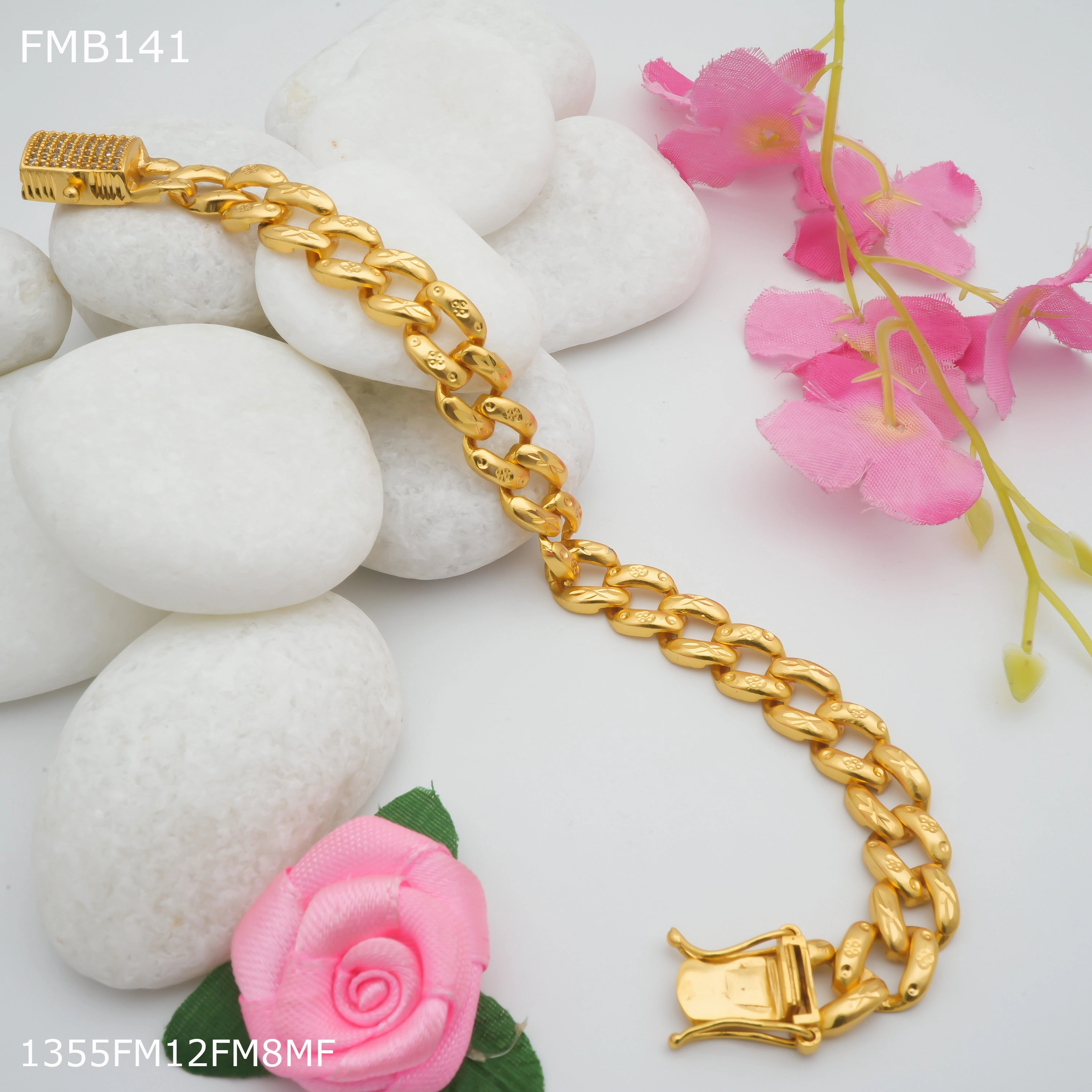 Freemen Casting atta ad lock Bracelet for Men - FMB141 Core Item