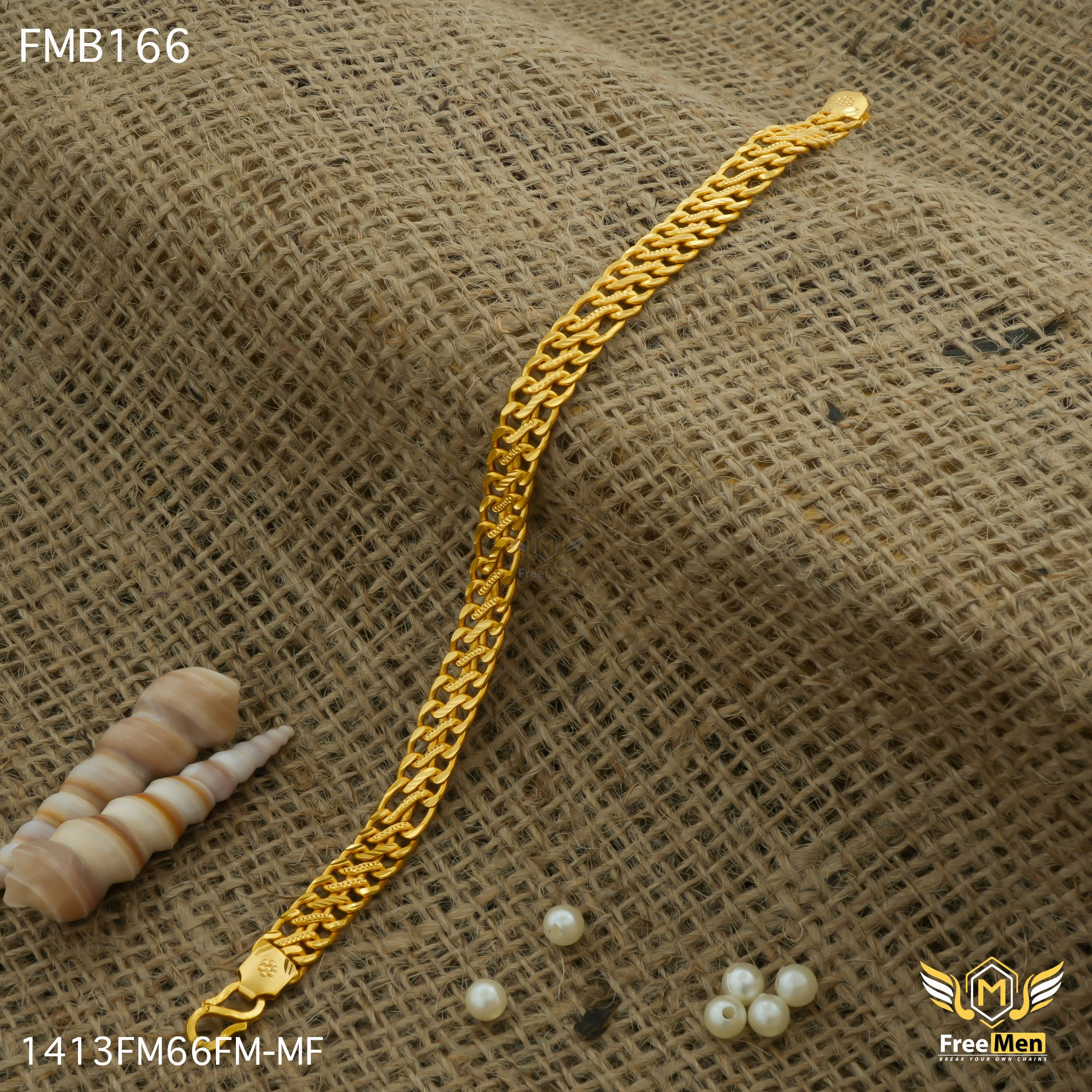 Freemen Fantastic Nice Makoda Bracelet For Men - FMMB166 Created To Suit