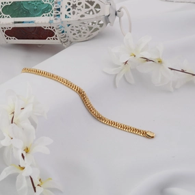 FreeMen Gold Plating 1 line Bracelet (6 Month warranty) Minimalist Designs Individual Sight