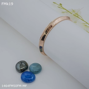 Clear Mixes FreeMen Rose gold kada for Men FMK19
