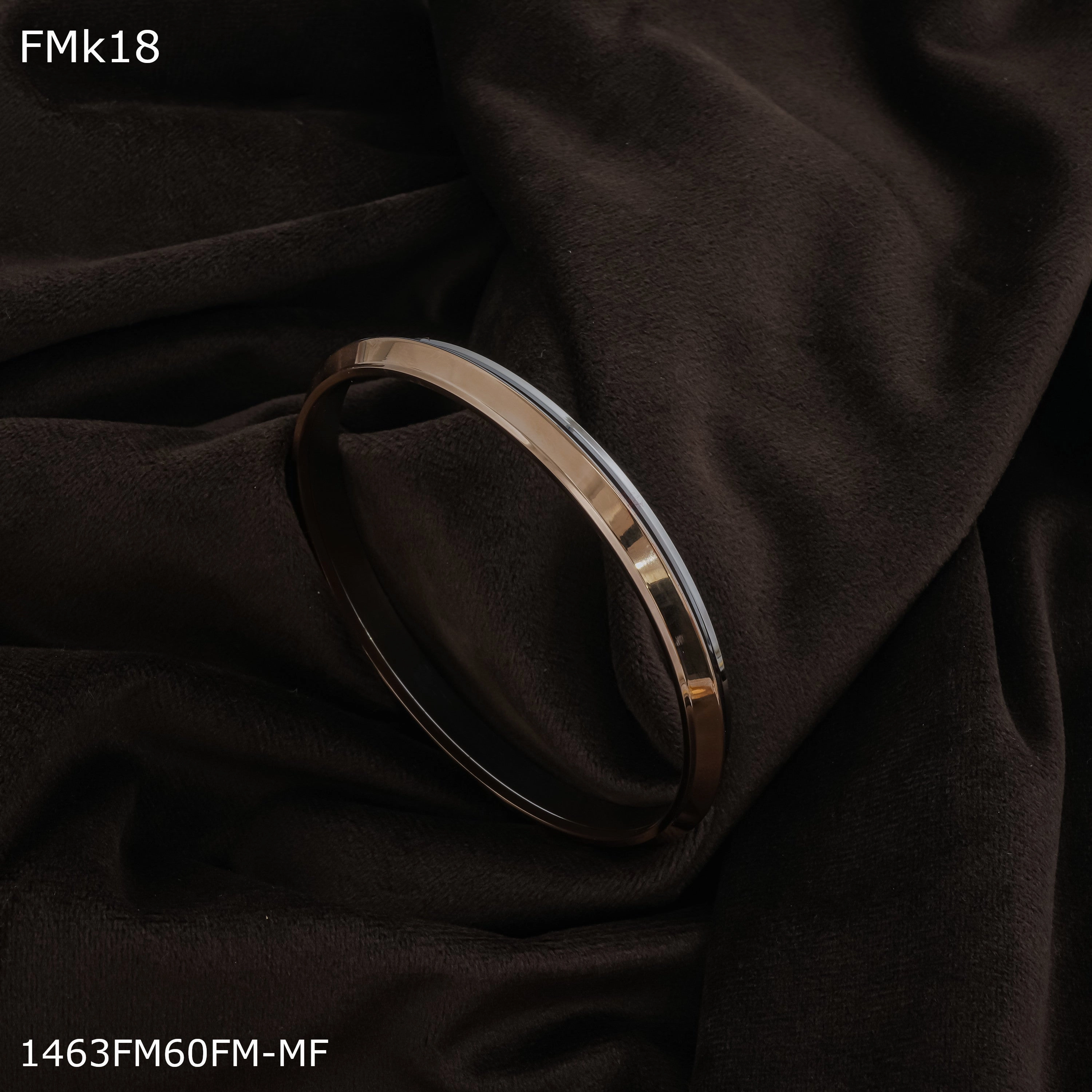 Old-School Focus FreeMen Two tone kada for Men FMK18