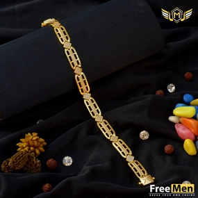 Freemen VIP net to net bracelets for mens Holiday Sparkle Fast Clarity