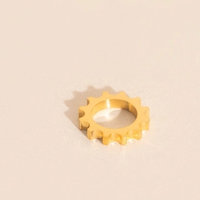 Heirloom Feel Gear Necklace Extender Charm