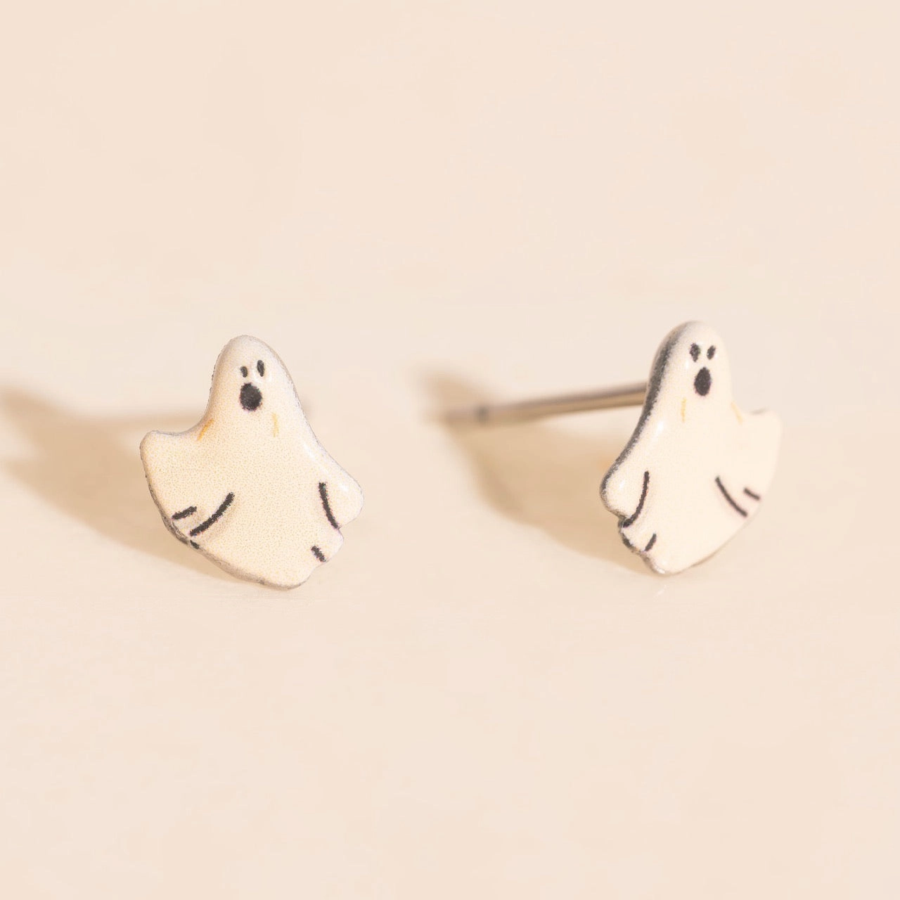 Ghost Stud Earrings Exclusive Sparkle