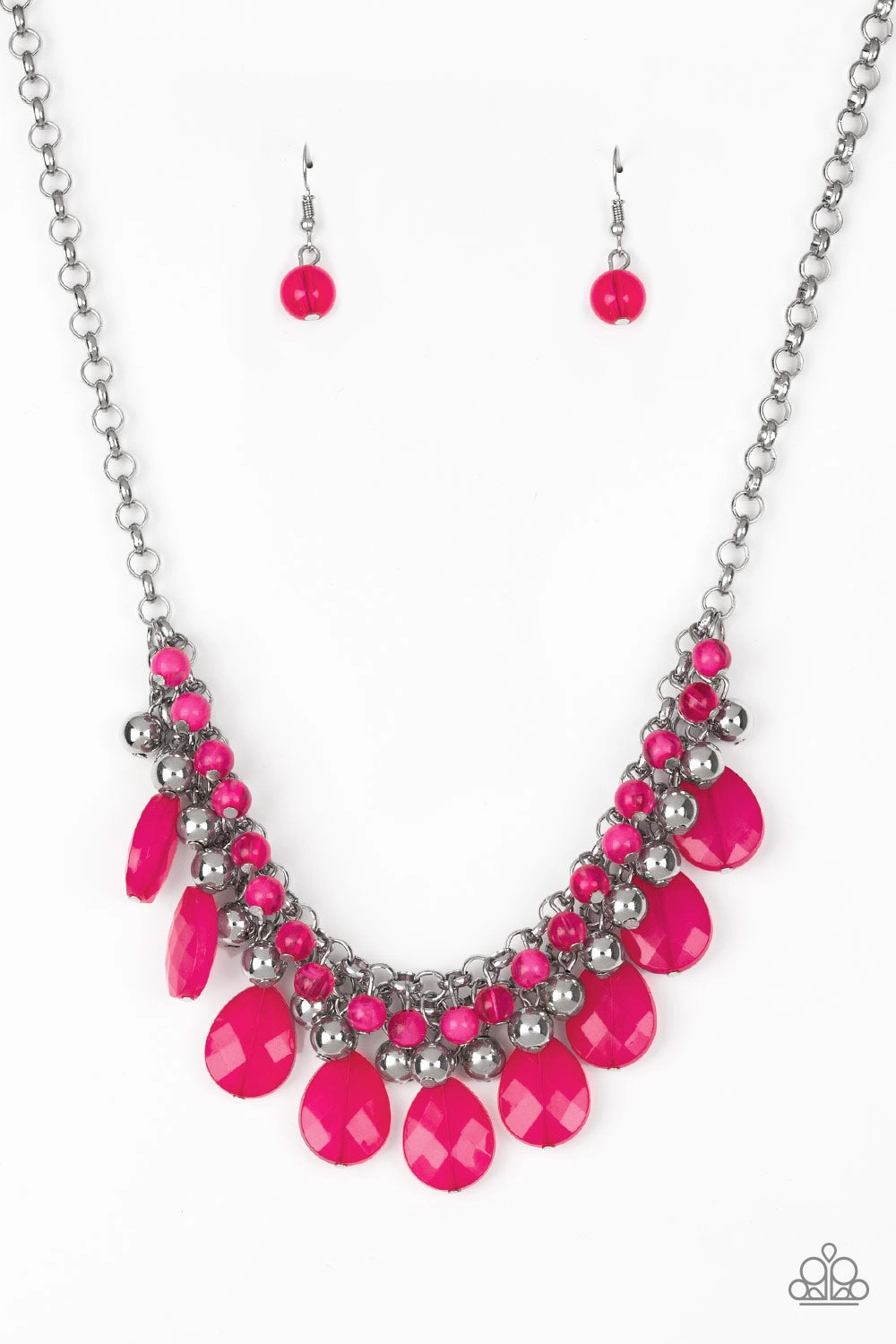 Paparazzi Accessories ?Trending Tropicana - Pink Necklace? Flat Rate Ship $4.50? Amazing Design Marvelous Style