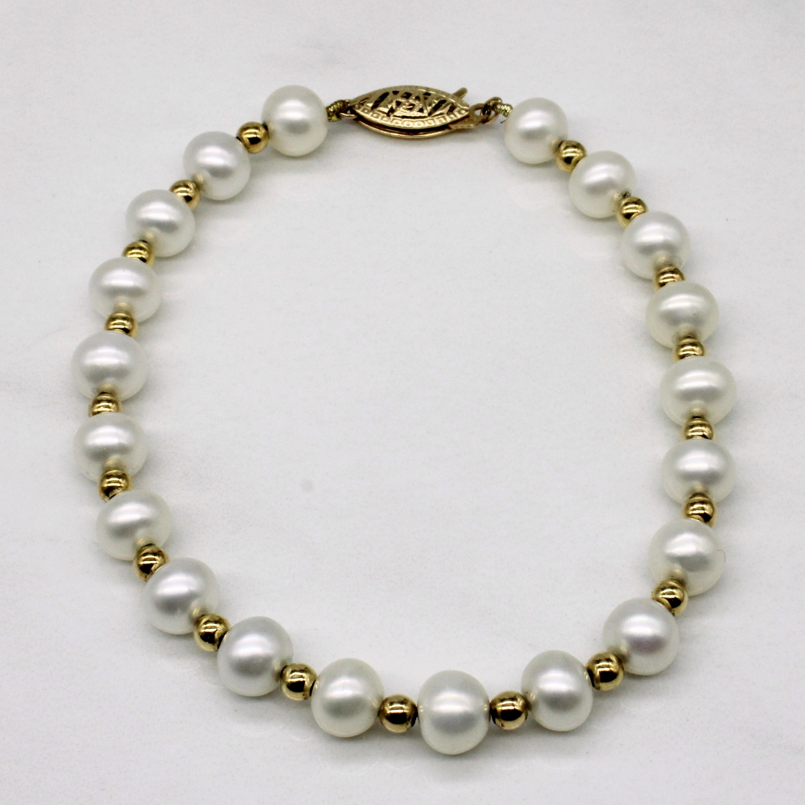 Distinctive Highlight Luxury Casual Pearl Bracelet | 7" |