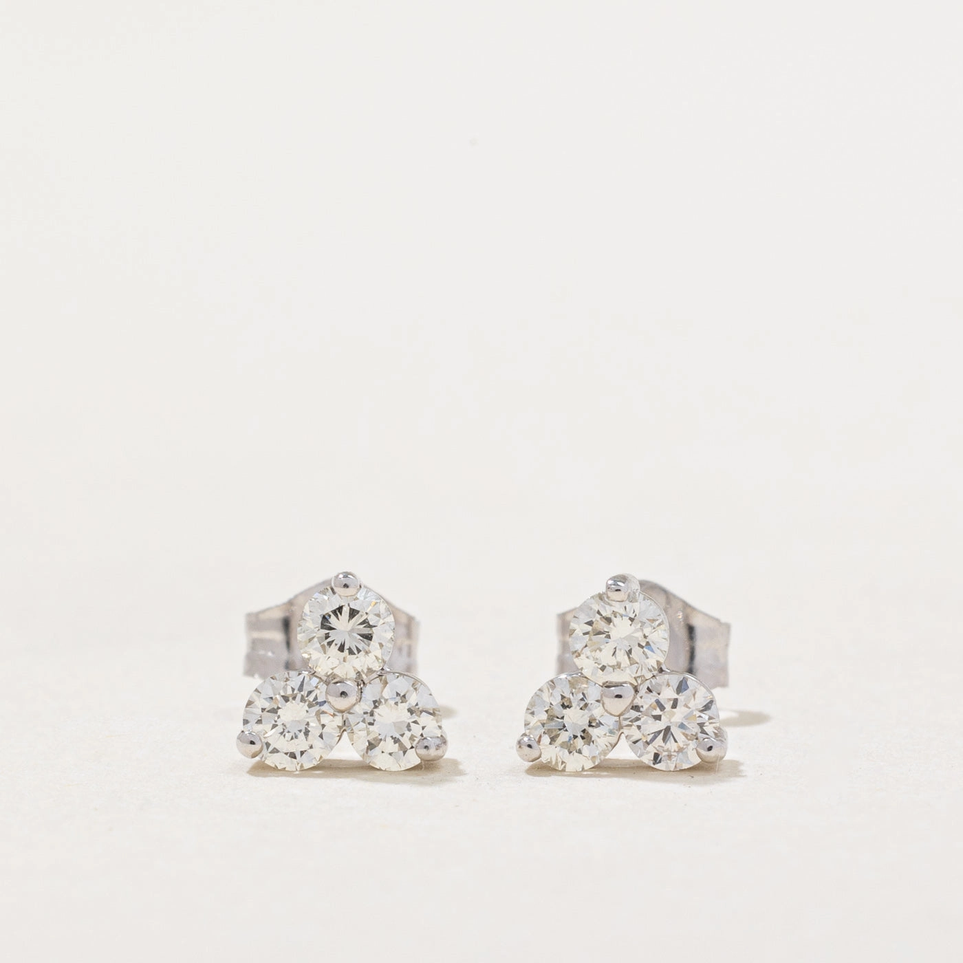 '100 Ways' Diamond Trio Cluster Earrings | 0.50ctw | Holiday Gift