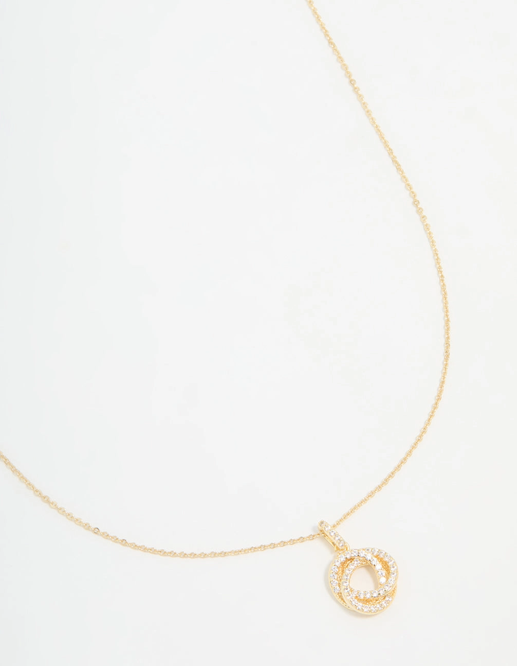 Gold Plated Milky Way Pendant Necklace Everyday Wear Sophisticated Accent