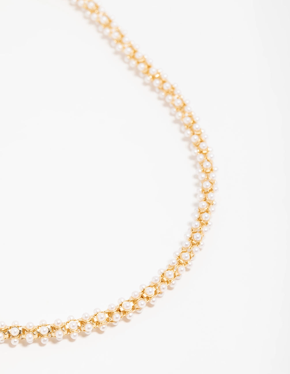 Gold Plated Pearl Fireball Bracelet Bold Mood Wonderful Design