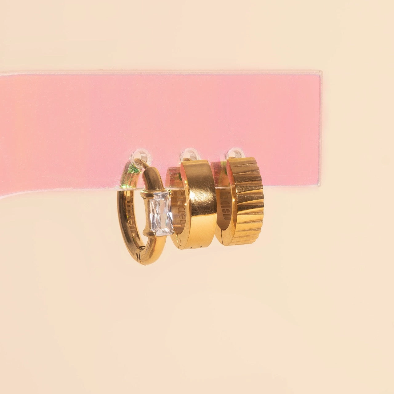 Gold Rush Stack Pack (3 pairs) Comfort Style Elegant Embellishments