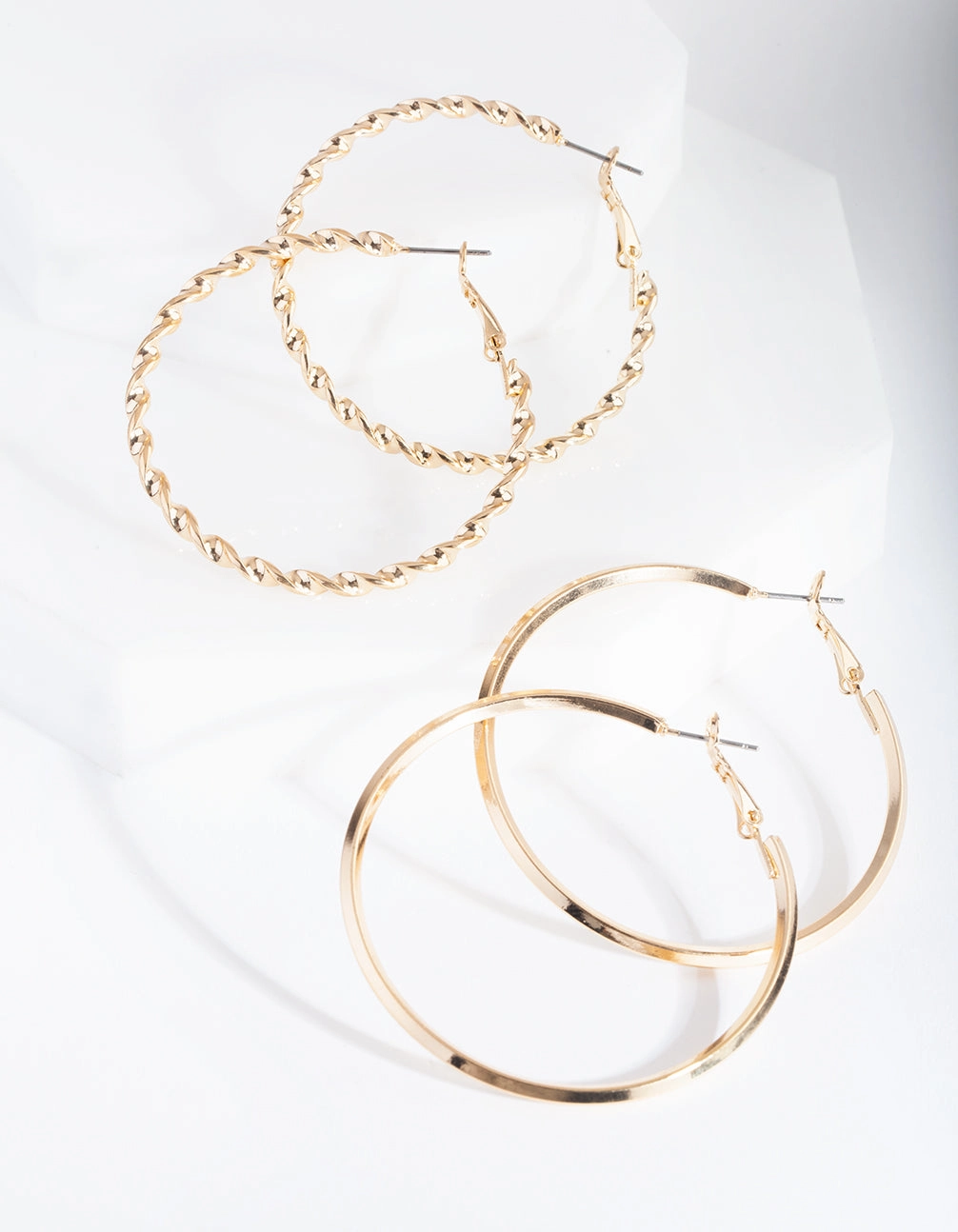 Comfortable Essential Fashionable Decor Gold Ultimate Hoop Earring Pack