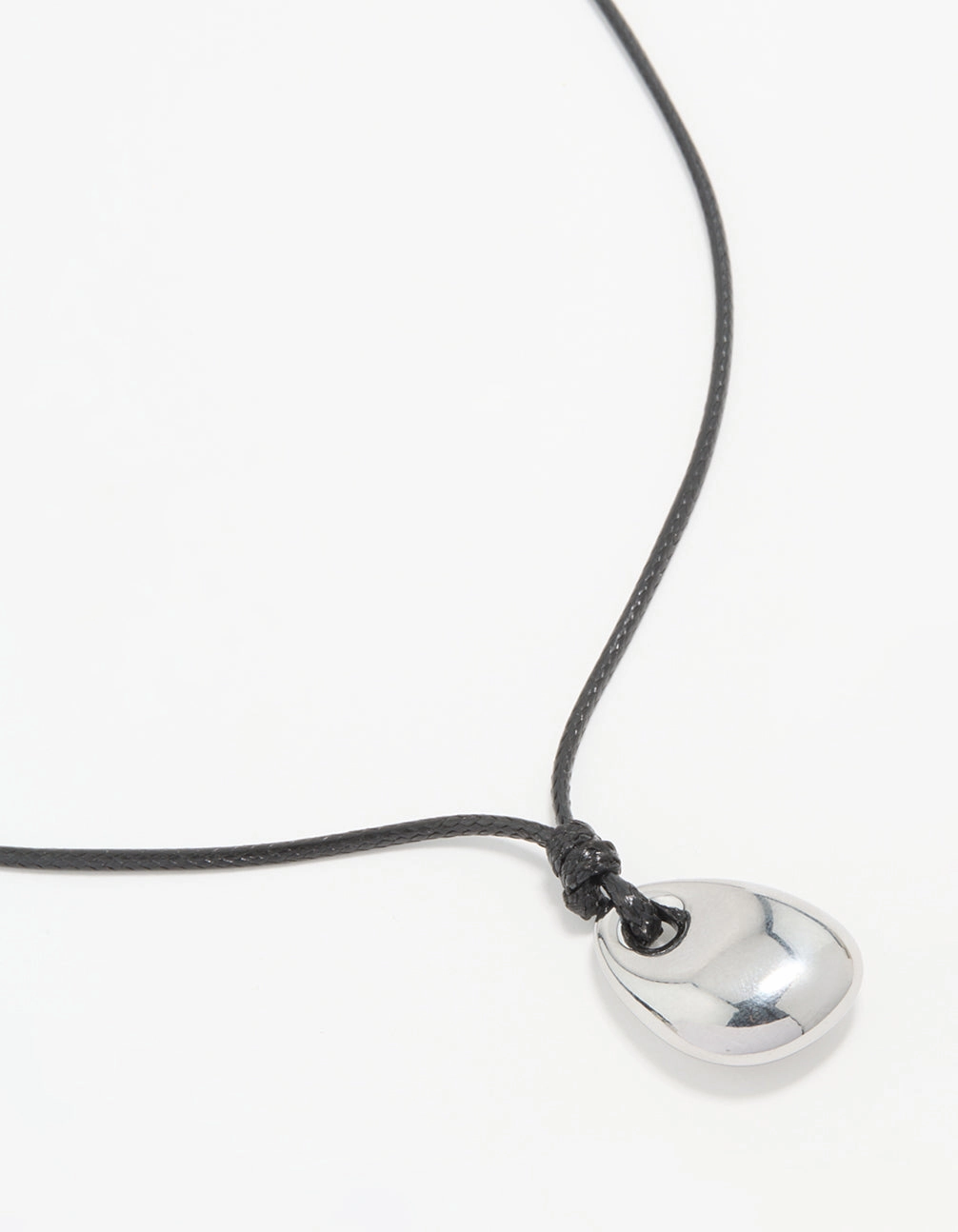 Excellent Style Waterproof Stainless Steel Cord Pendant Necklace