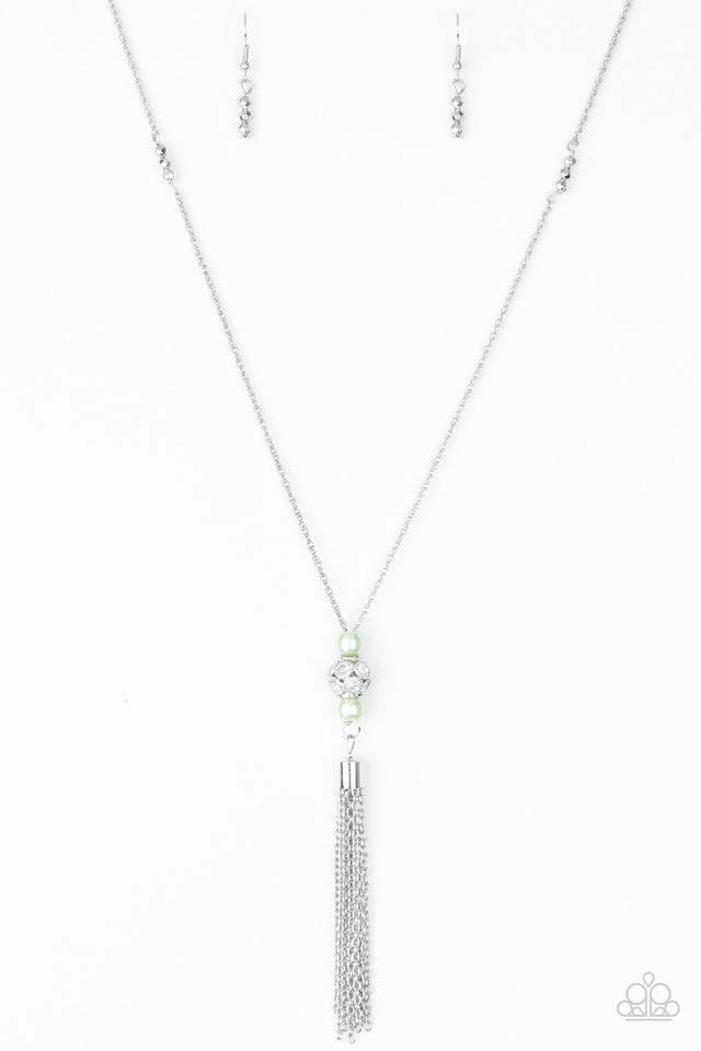 Antique Piece Paparazzi Accessories ?Century Shine - Green Necklace? Flat Rate Ship $4.50?