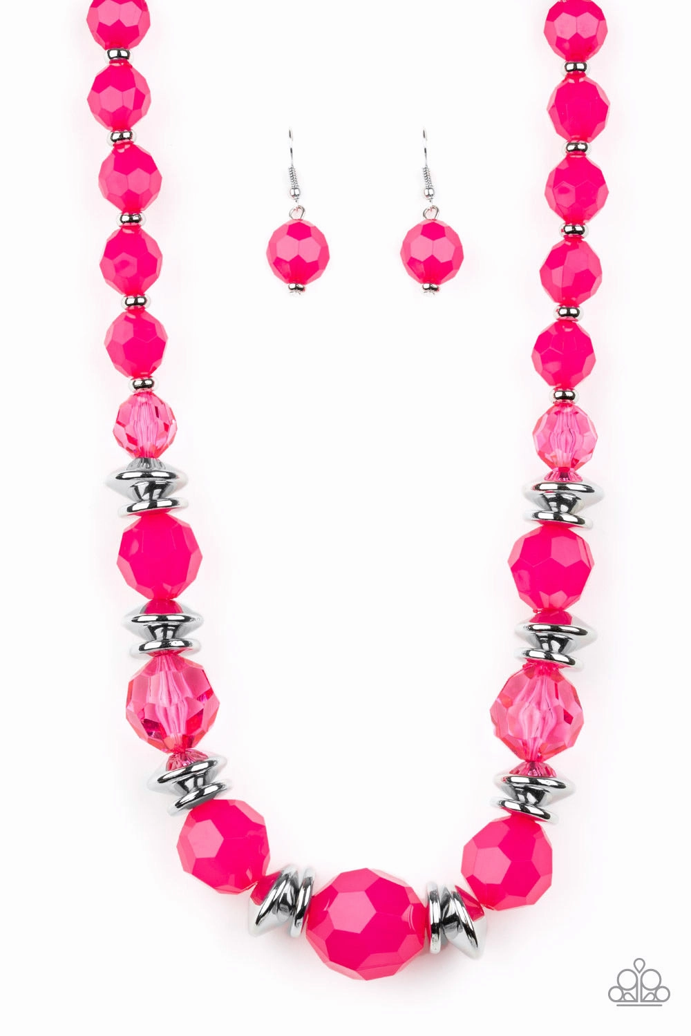 Handcrafted Beauty Comfortable Design Paparazzi Accessories ? Dine and Dash - Pink Necklace?Flat Rate Ship $4.50?