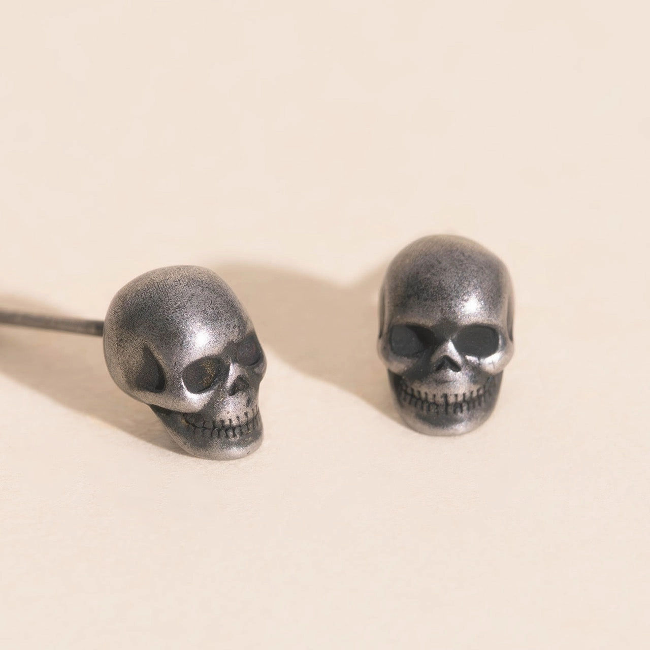 Occasion Ready Everyday Essential Skull Stud Earrings