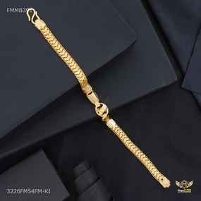 Fortunate Combinations Heart Patta with Nawabi Lotus Bracelet for Men - FMMB391