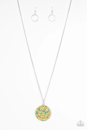 Paparazzi Accessories ? Sahara Equinox - Yellow Necklace?Flat Rate Ship $4.50? Trendy Present