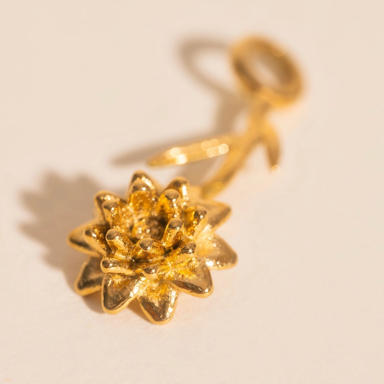 July Lily Birth Flower Necklace Charm Versatile Sparkle Vogue Design