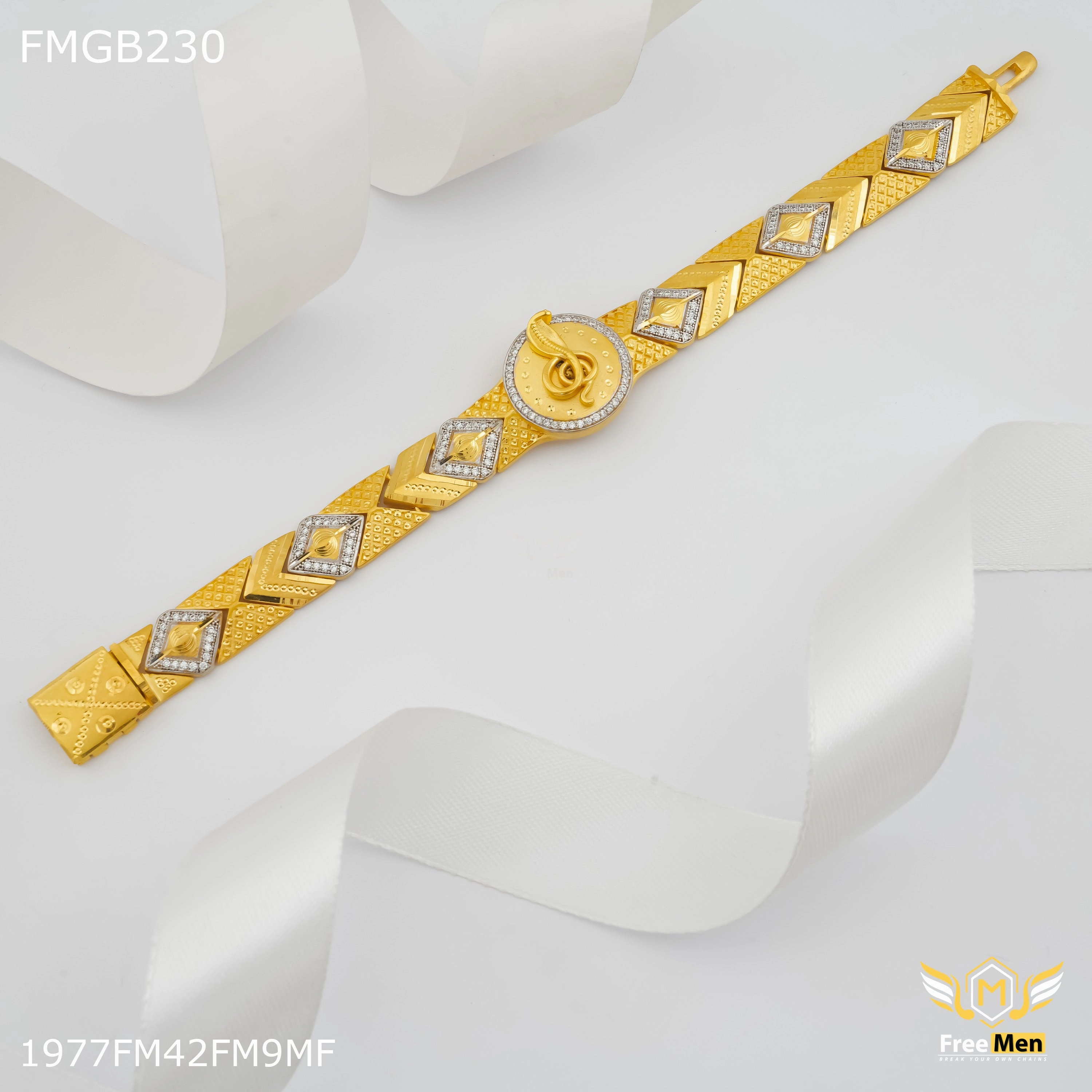 Freemen Nagraj AD casting Bracelet for Men - FMGB230 Immediate Hit Ethnic Heritage