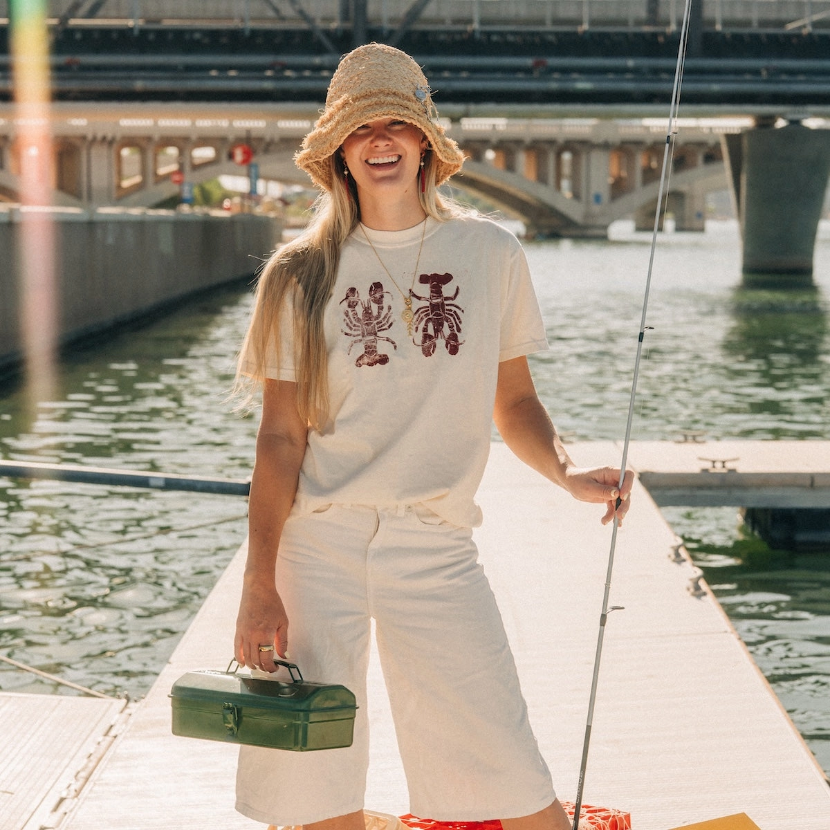 Lobster Tee Bright Finish