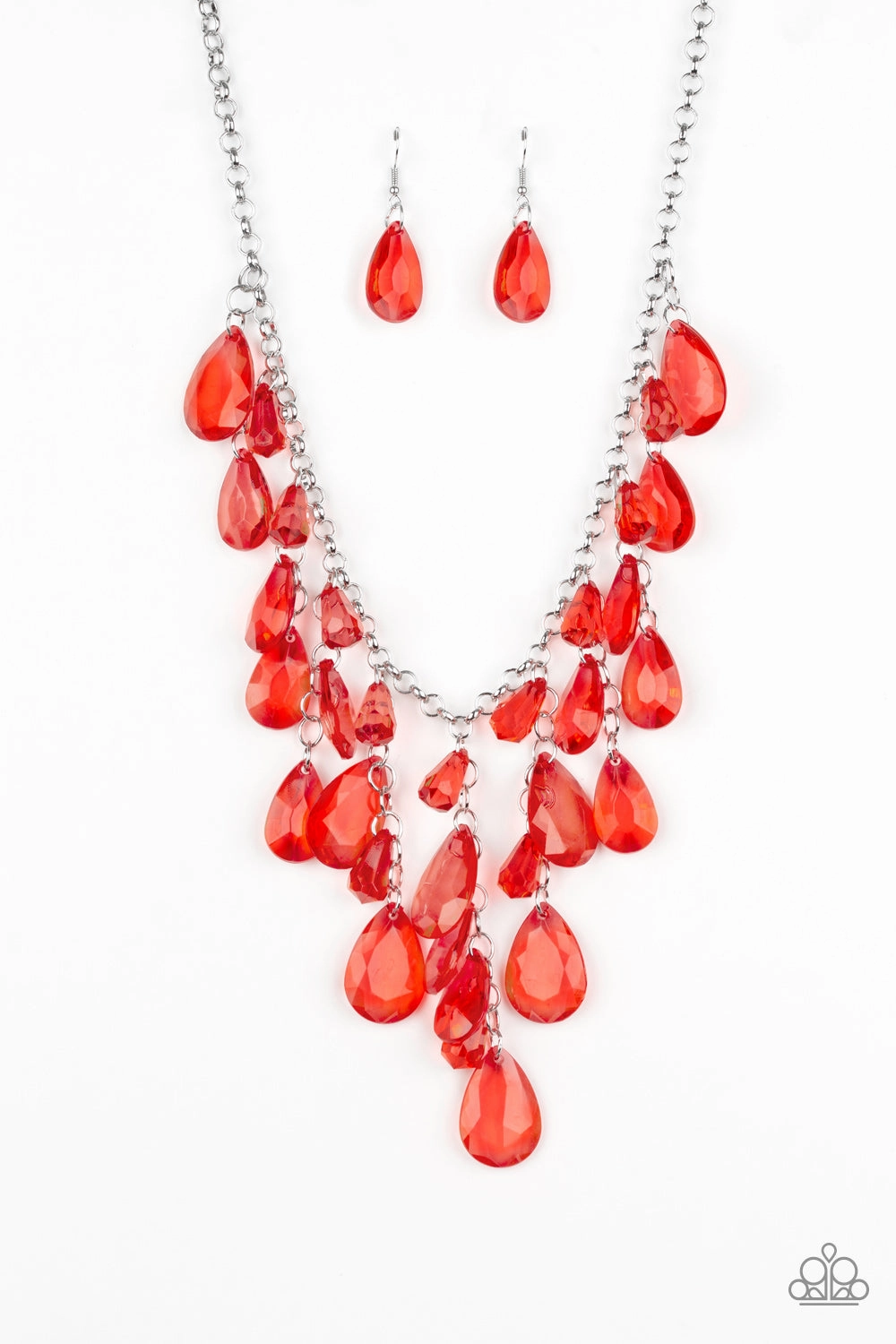 Paparazzi Accessories ? Irresistible Iridescence - Red Necklace?Flat Rate Ship $4.50? Classic Jewelry