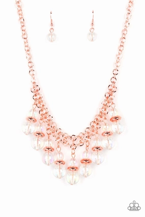 Premium Quality Budget-Friendly Piece Paparazzi Accessories ?Deep Space Diva - Copper Necklace? Flat Rate Ship $4.50?