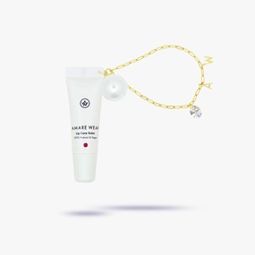 Luxury Cashmere-soft Tinted Balm   Initial & Swarovski? Crystal Sparkling Accent