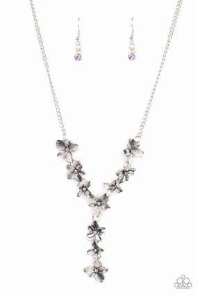 Exquisite Ornament Paparazzi Accessories ?Fairytale Meadow - Purple Necklace? Flat Rate Ship $4.50?