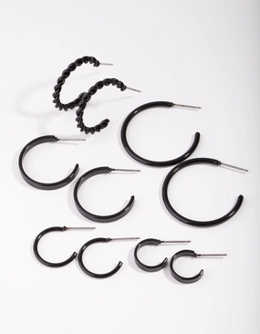 Matte Sleeper 6-Pack Earring Durable Appearance Lightweight Vibe