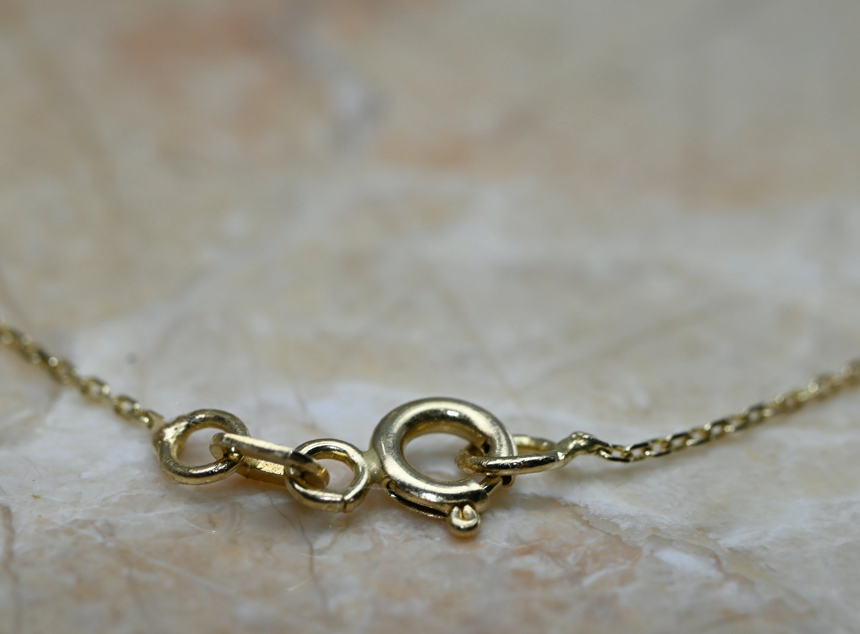 Cool Highlight Solid Gold Dainty Letters Love Necklace / Real Gold Custom Characters Initials Necklace / Handmade Personalized Jewelry By Selanica