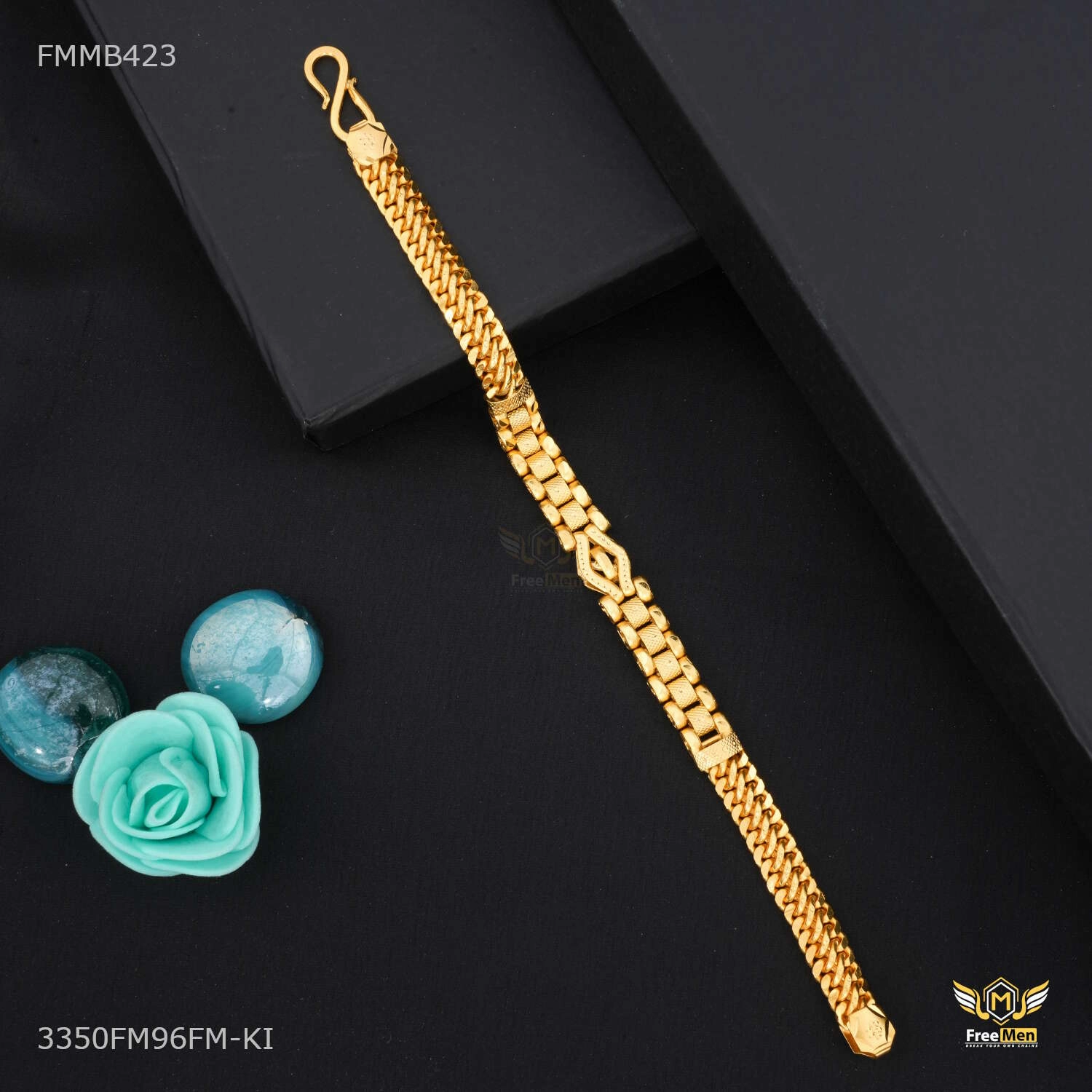 Mix Passi with Mini Atti Bracelet for Men - FMMB423 vintage charm