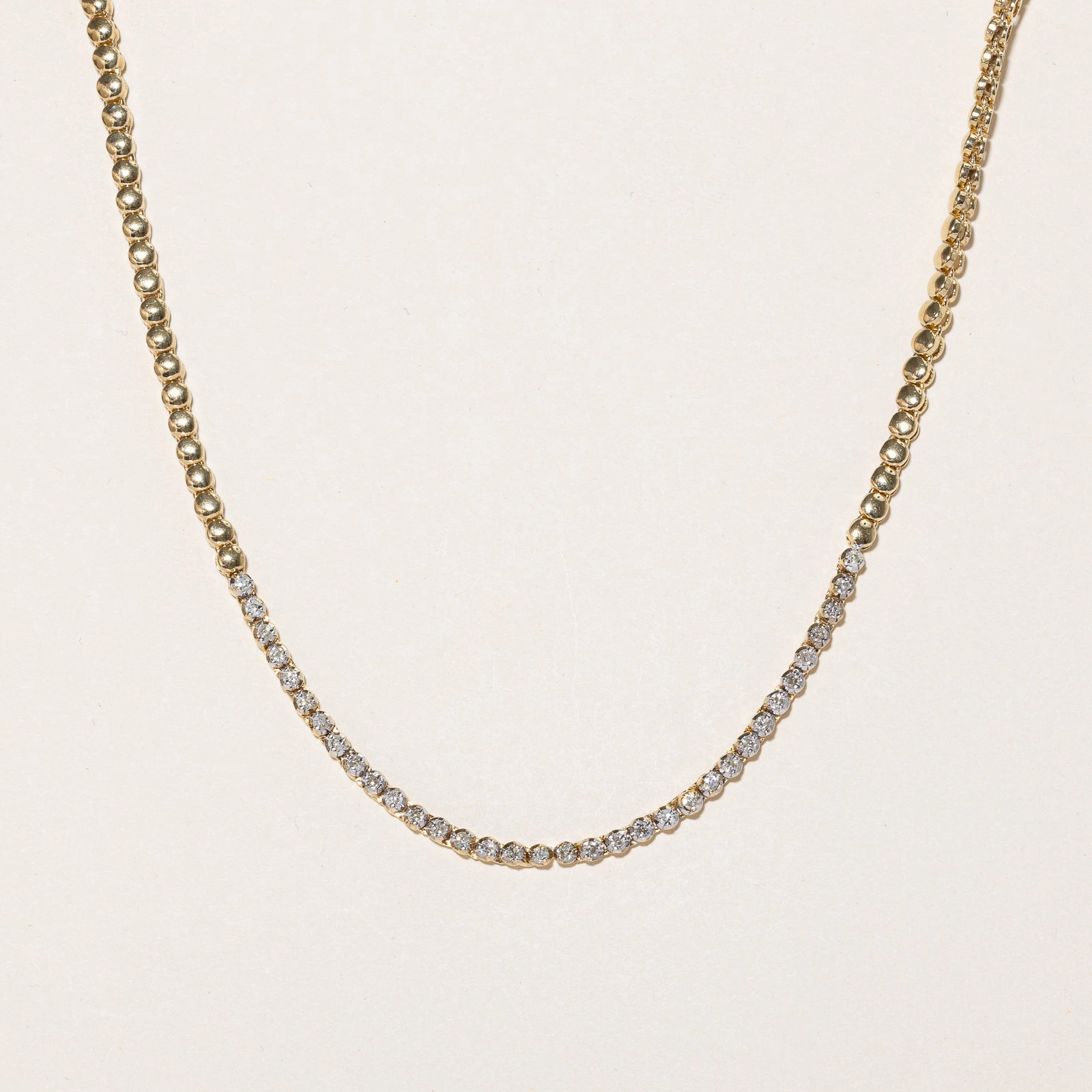 Diamond Necklace | 1.02ctw | 16.5" | Natural Spark