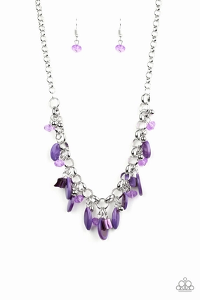 Paparazzi Accessories ? I Want To SEA The World - Purple Necklace?Flat Rate Ship $4.50? youth trend
