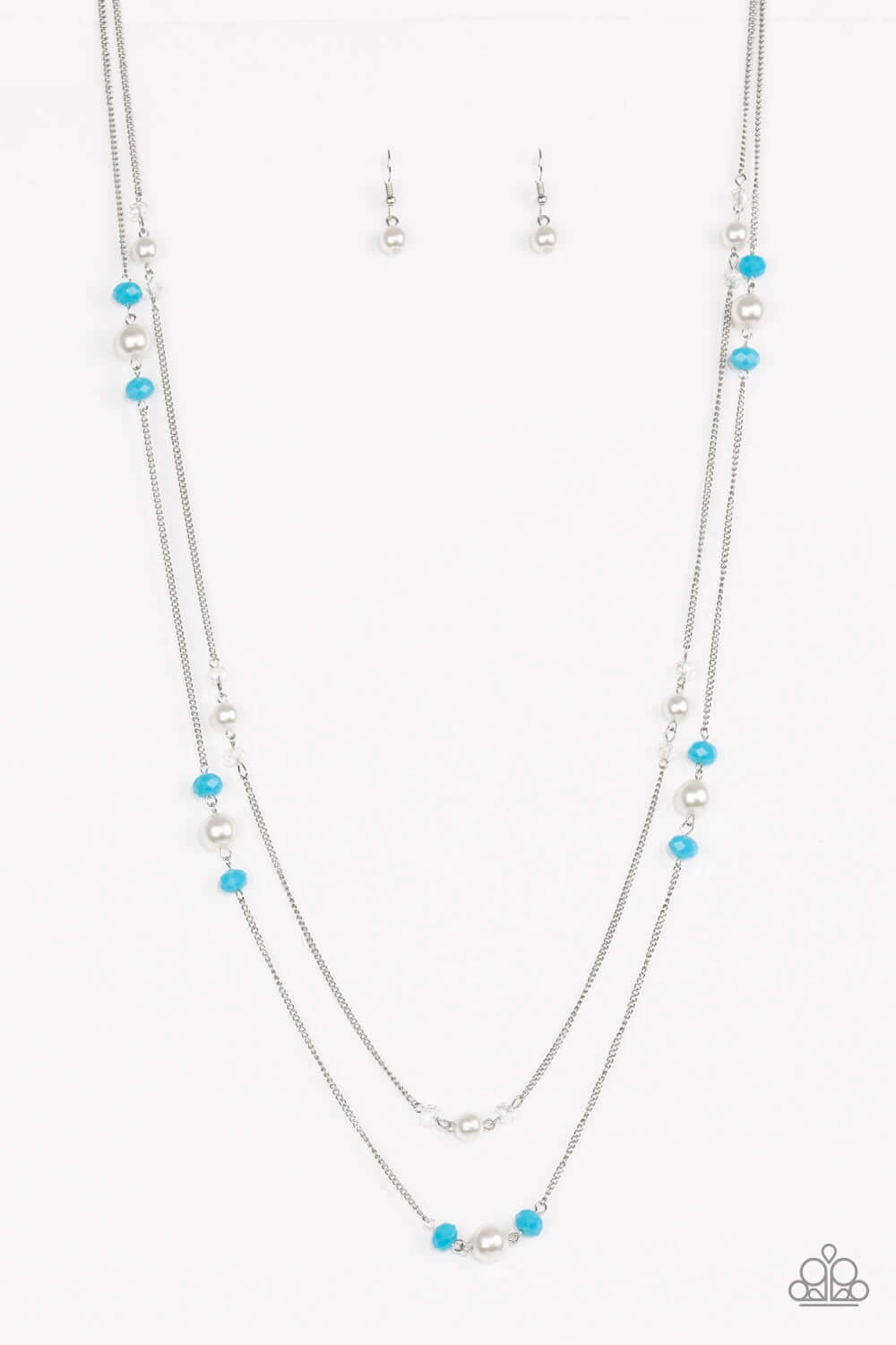 Paparazzi Accessories ? Spring Splash - Blue Necklace?Flat Rate Ship $4.50? Petite Accent Elegant Charm