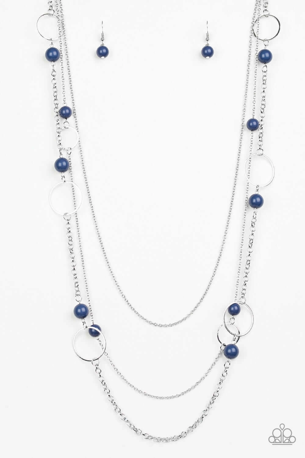 Creative Accent Paparazzi Accessories ? Beachside Babe - Blue Necklace?Flat Rate Ship $4.50?