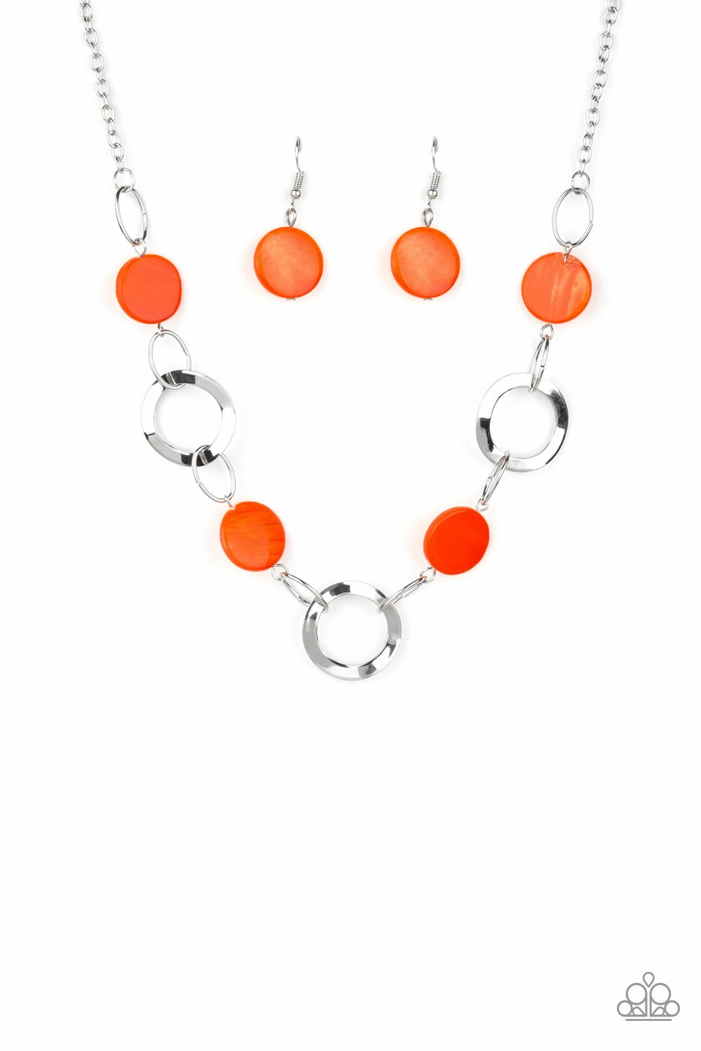 Paparazzi Accessories ? Bermuda Bliss - Orange Necklace?Flat Rate Ship $4.50? Marvelous Design
