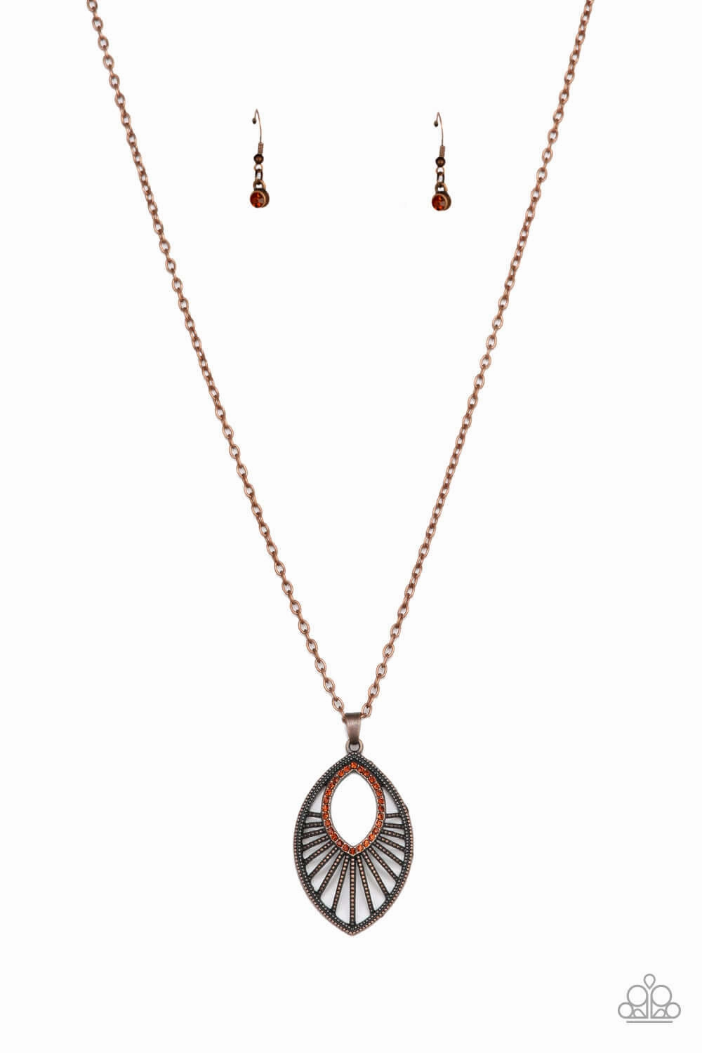 high-end design Lightweight Present Paparazzi Accessories ? Court Couture - Copper Necklace?Flat Rate Ship $4.50?