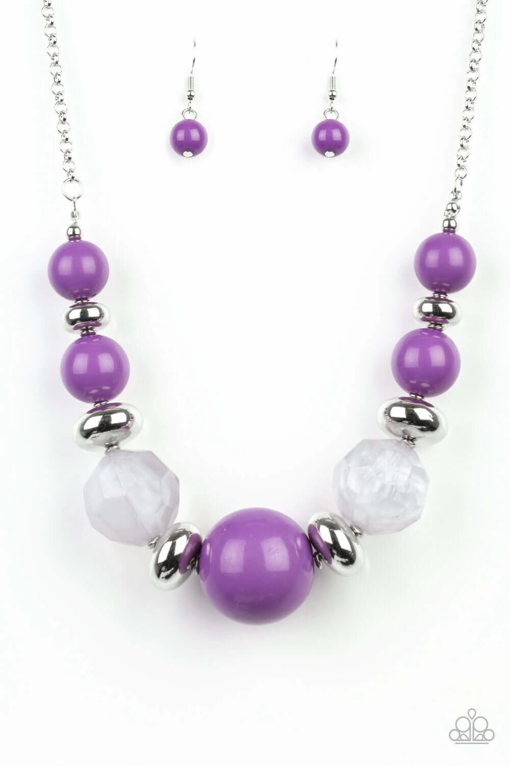 Paparazzi Accessories ? Daytime Drama - Purple Necklace?Flat Rate Ship $4.50? Amazing Gift