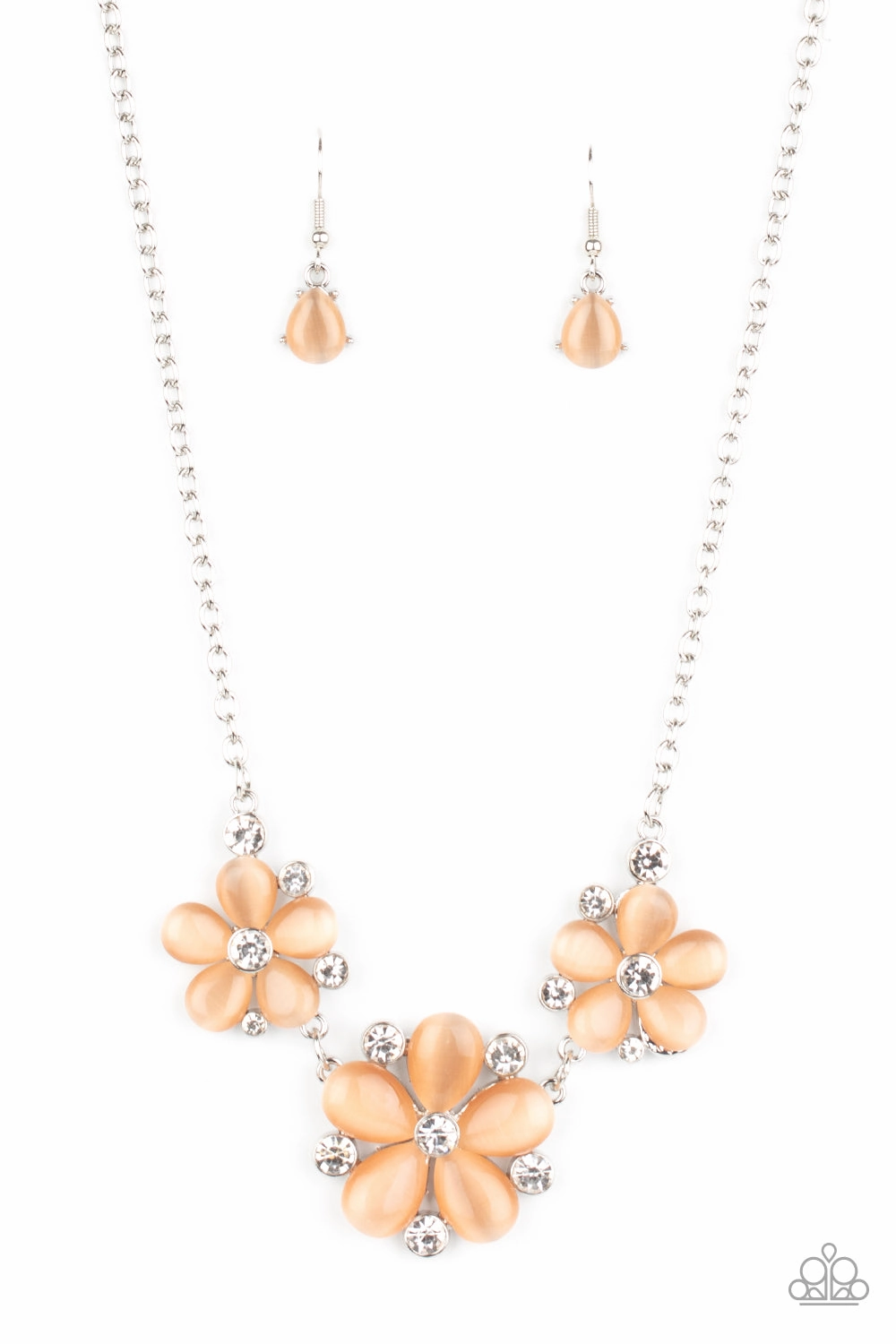 Timeless Look Paparazzi Accessories ? Effortlessly Efflorescent - Orange Necklace?Flat Rate Ship $4.50?