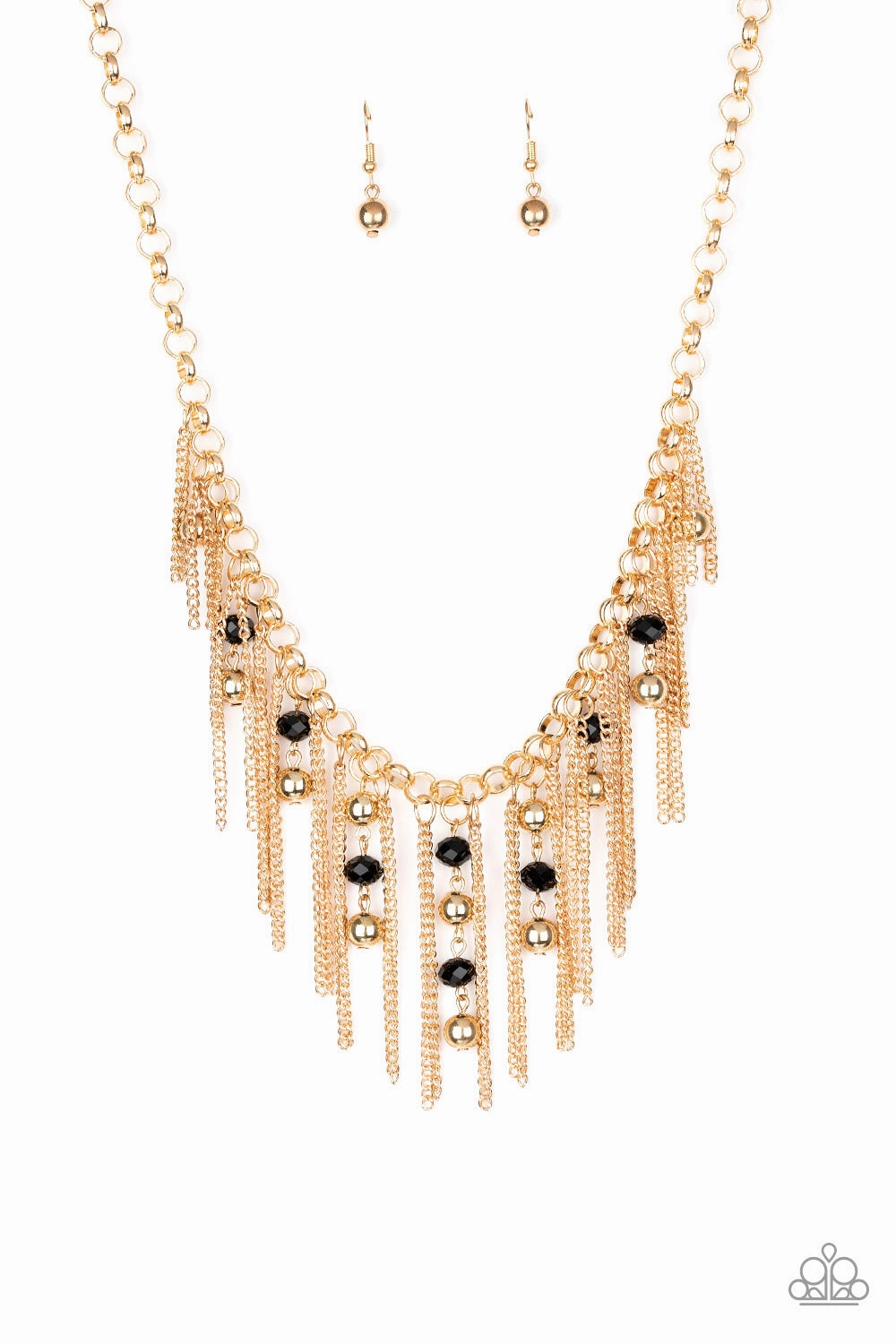 Classic Ornament Paparazzi Accessories ? Ever Rebellious - Gold Necklace?Flat Rate Ship $4.50?