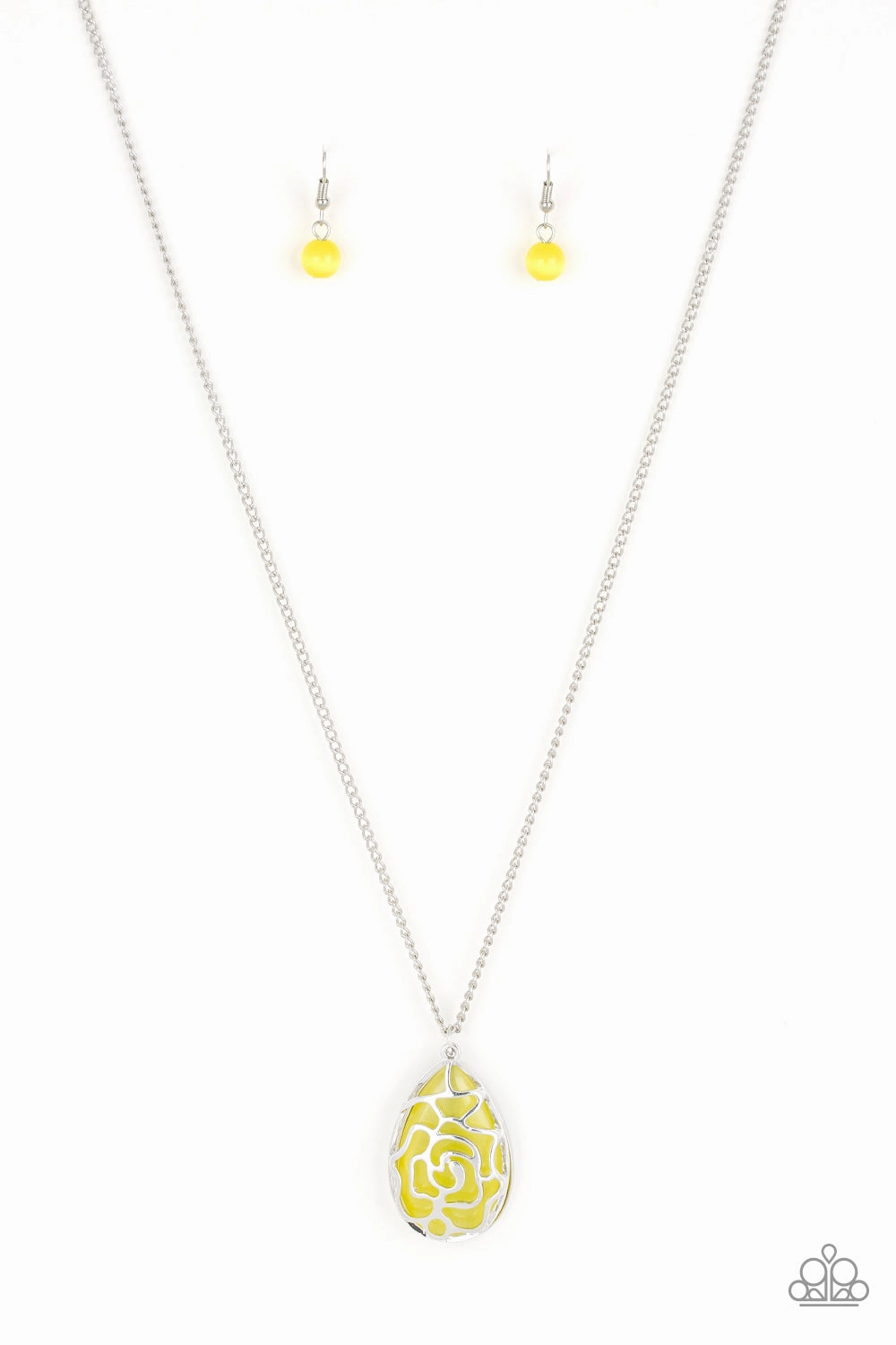 Paparazzi Accessories ? Gleaming Gardens - Yellow Necklace?Flat Rate Ship $4.50? Custom Accessory