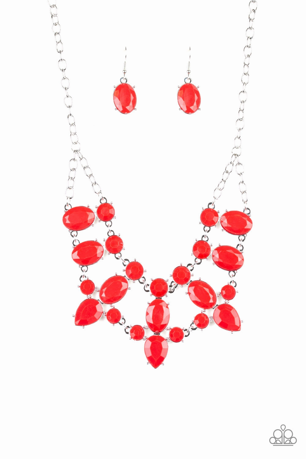 Paparazzi Accessories ? Goddess Glow - Red Necklace?Flat Rate Ship $4.50? Stylish Accessory birthday party