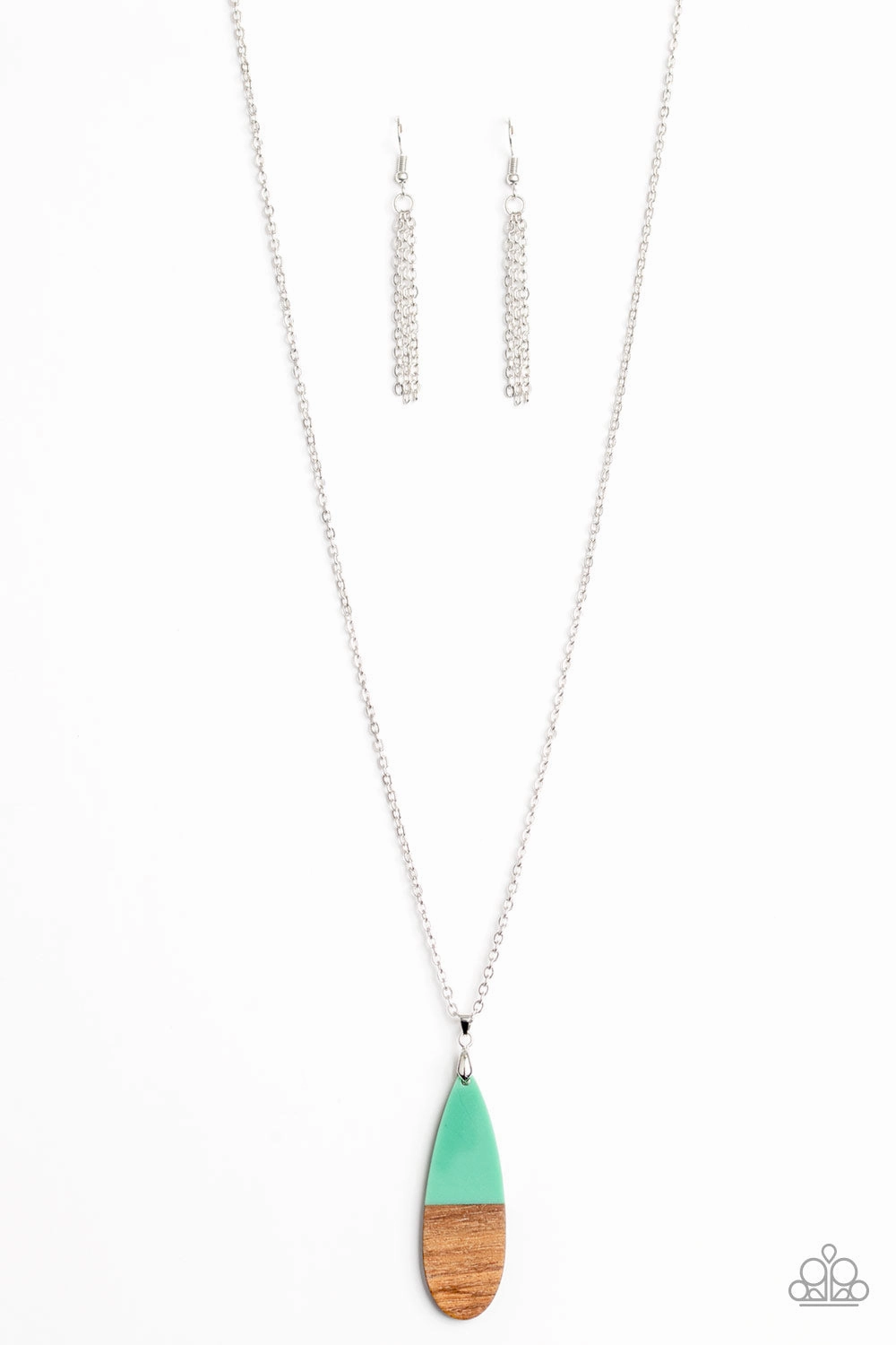 Paparazzi Accessories ? Going Overboard - Green Necklace?Flat Rate Ship $4.50? For Colleague