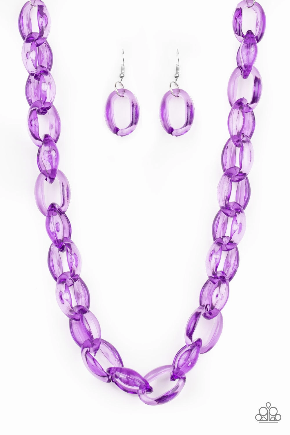 Minimal Accent Paparazzi Accessories ? Ice Queen - Purple Necklace?Flat Rate Ship $4.50?