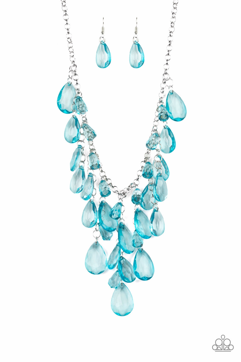 Paparazzi Accessories ? Irresistible Iridescence - Blue Necklace?Flat Rate Ship $4.50? Urban Style Elegant Evenings