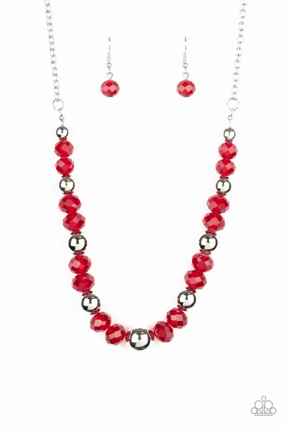 Paparazzi Accessories ? Jewel Jam - Red Necklace?Flat Rate Ship $4.50? Corporate Style Minimal Accent