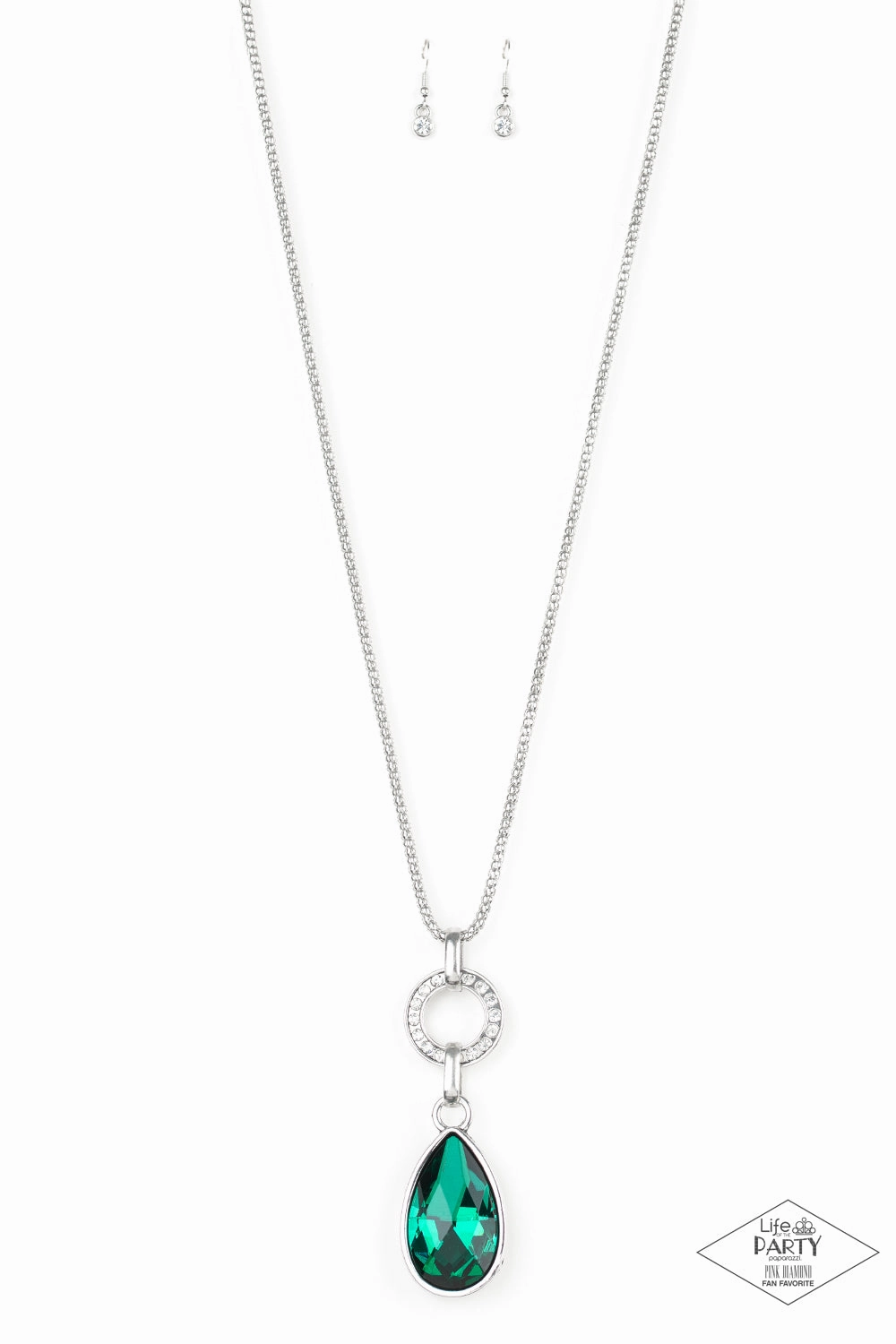 Paparazzi Accessories ? Lookin Like A Million - Green Necklace?Flat Rate Ship $4.50? Graceful Feature Superb Style